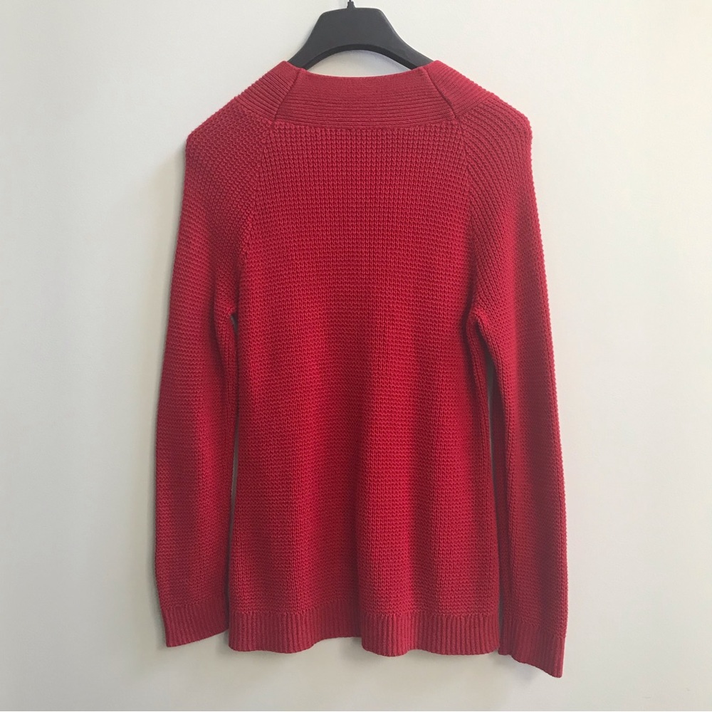 Pendleton Red Pull Over Knit Sweater Size Medium. - image 5
